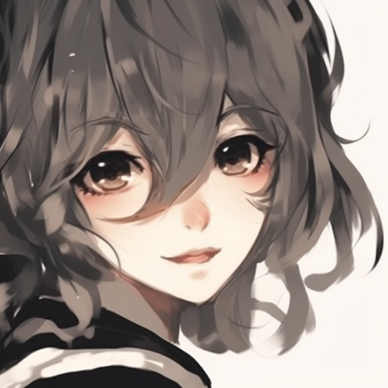 Two characters in vintage clothing, sepia tones and detailed shading. funky pfp matches for 2 besties pfp for discord.