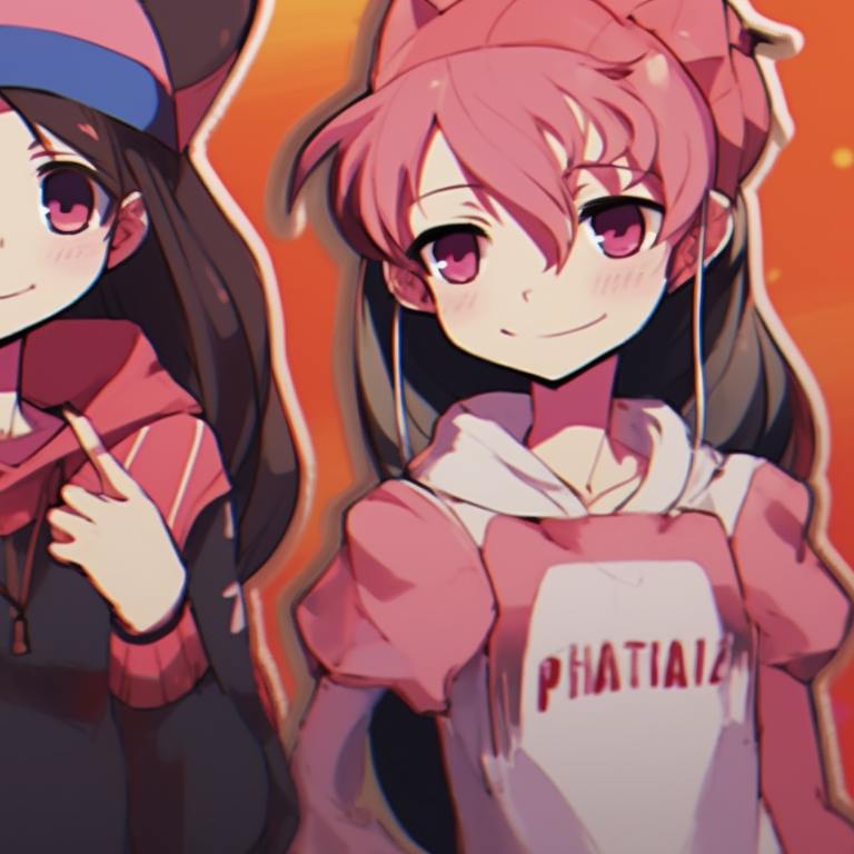 A group of four comic-styled characters, heavy shading and detail, showcasing camaraderie. cartoon-based matching pfp for 4 friends pfp for discord.