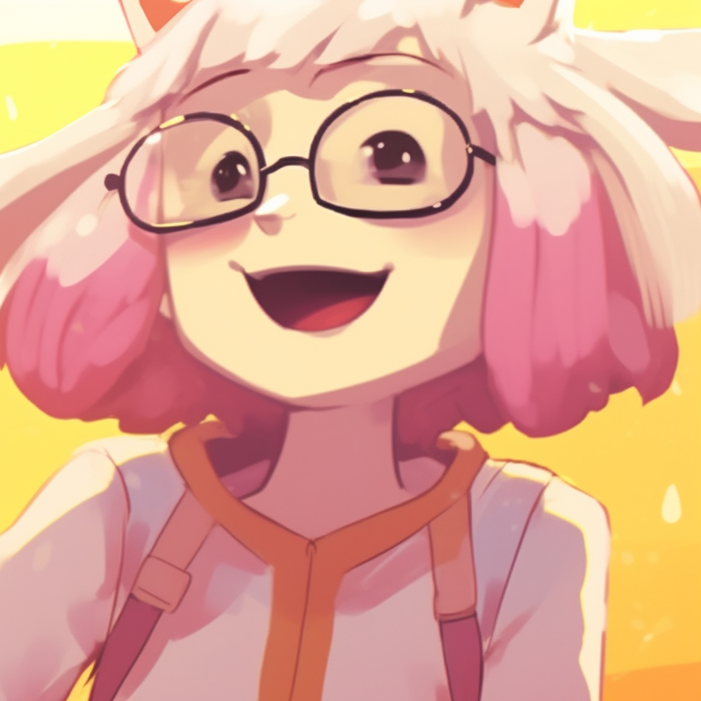 Two characters tickling each other, soft hues and playful atmosphere. comical matching pfp specifically for couples pfp for discord.