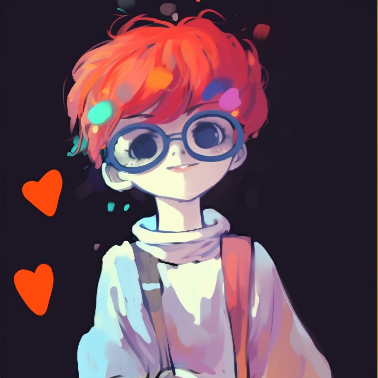 Two characters caught in a funny moment, vibrant hues and caricature style. humorous best friends matching pfp pfp for discord.