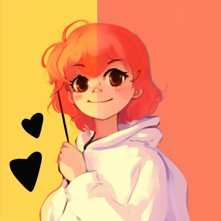 Two characters caught in a funny moment, vibrant hues and caricature style. humorous best friends matching pfp pfp for discord.