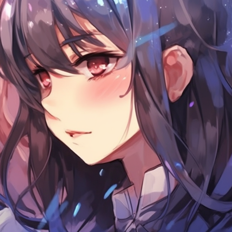 Two characters surrounded by cherry blossom petals, soft pinks and whites, intricate hair ornaments. matching pfp for besties aesthetic pfp for discord.