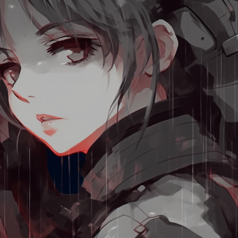 Two characters sharing a quiet moment under a moonlit sky, delicate shading and glow effects. amazing matching anime pfp pfp for discord.