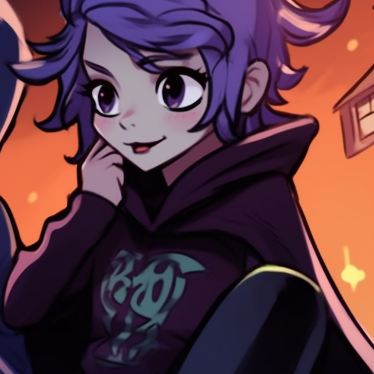 Beastboy and Raven surrounded by ghostly ghouls, their expressions of thrill adding character to the images. beastboy and raven matching pfp in halloween theme sleepover pfp for discord.