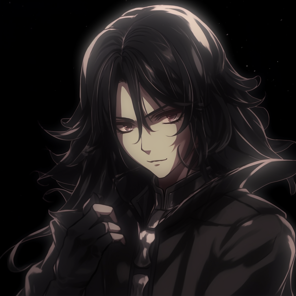 Y2K era anime anti-hero, profile picture with muted colors and intricate details. male y2k pfp