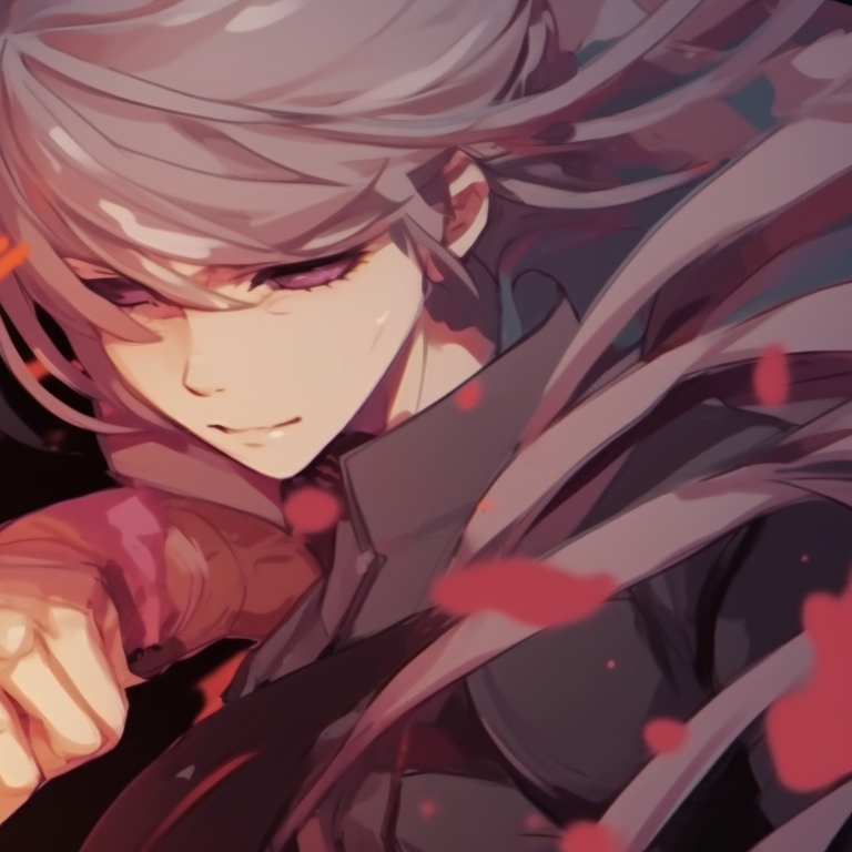 Couple in dancing poses, fluttery fabric details and elegant color scheme. creative matching discord pfp pfp for discord.