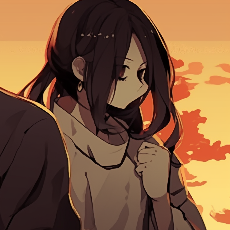 Two female characters in mystical attire, saturated colors and mysterious aura. famous aesthetic matching pfp references pfp for discord.