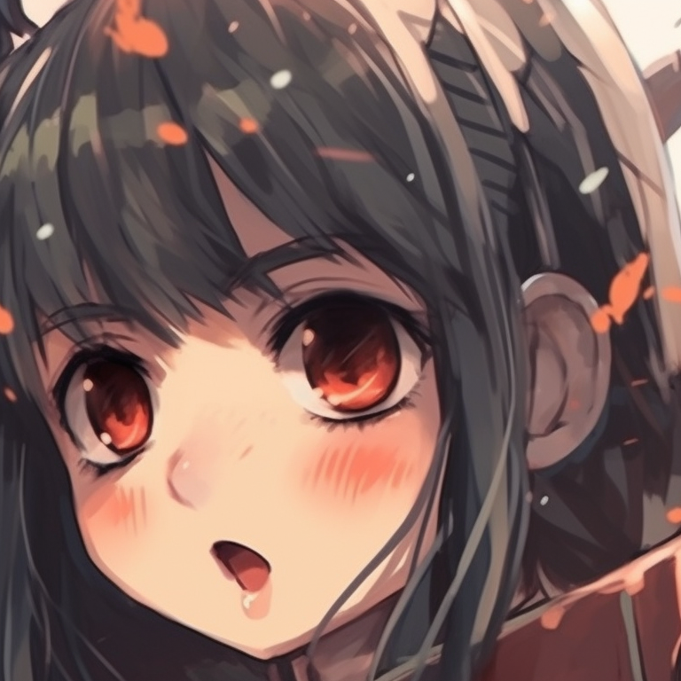 Eren and Mikasa in battle gears, distinct linear features and vibrant hues. beautiful matching pfp pfp for discord.