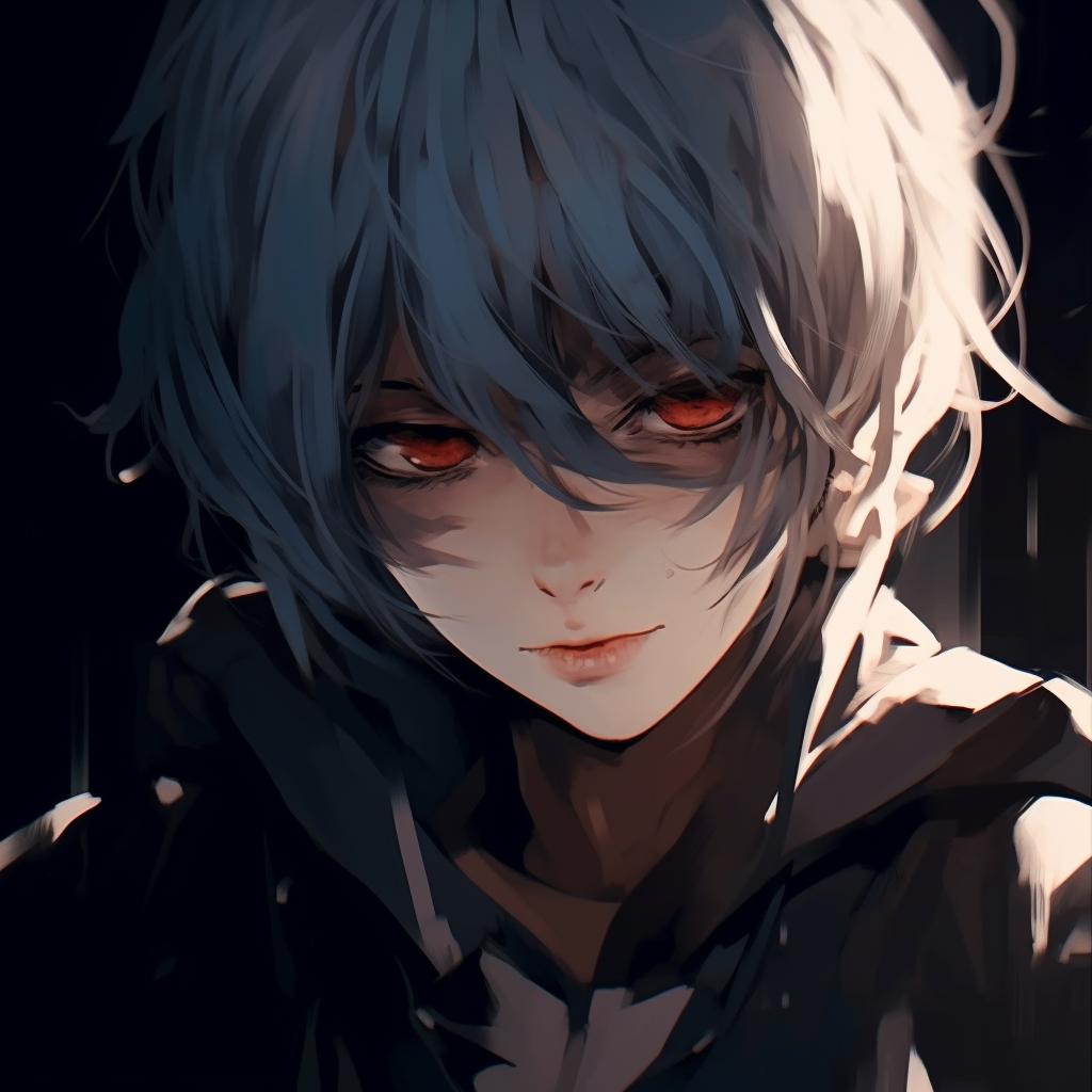 Anime girl with heterochromatic eyes, vibrant colors and detailed shadings. anime girl pfp cool pfp for discord.