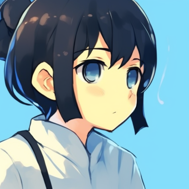 Two characters playfully interacting, vibrant colors, and detailed expressions. blue lock matching pfp - animated series pfp for discord.