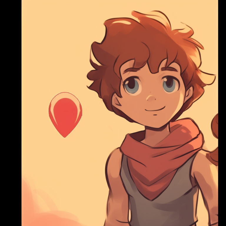 Two characters by the ocean, bright colors and fluid lines, enjoying the beach scenery. pfp matching ideas for best friends pfp for discord.