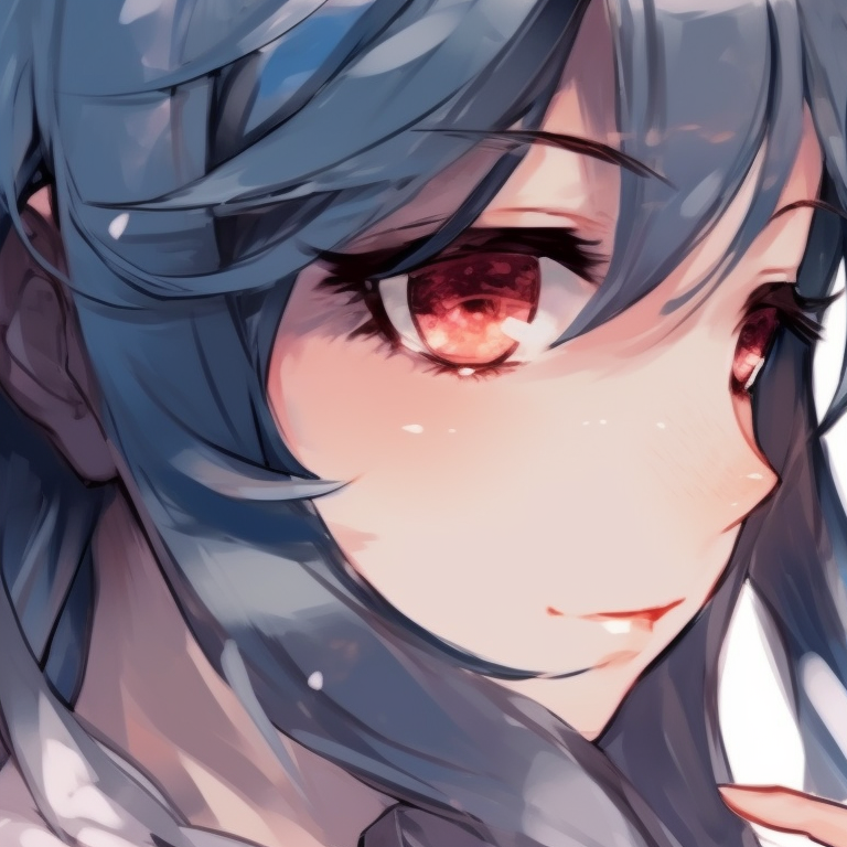 Two cheerful characters, rainbow-like colors and sparkly effects, hands intertwined. vibrant anime girl matching pfp pfp for discord.