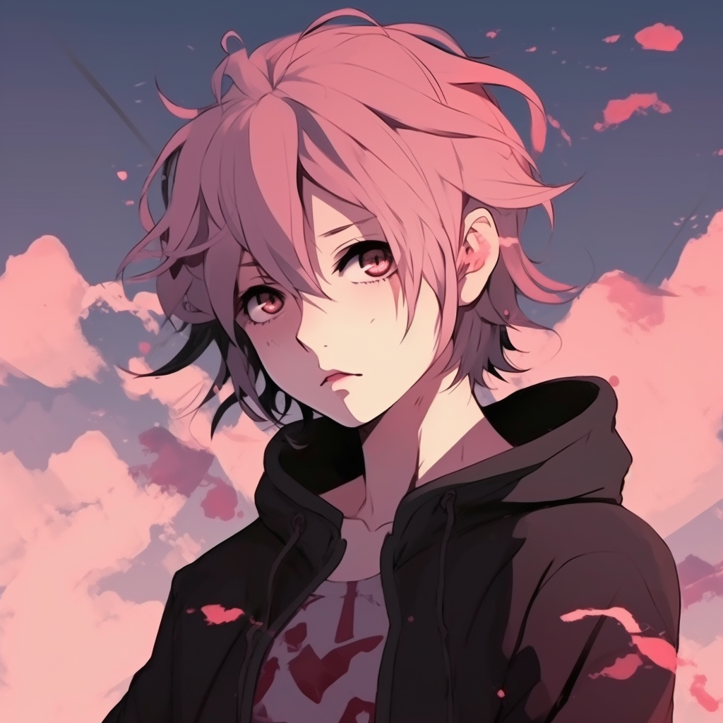 Sakura Haruno from Naruto, pastel color palettes and soft lines. chill anime pfp for girls