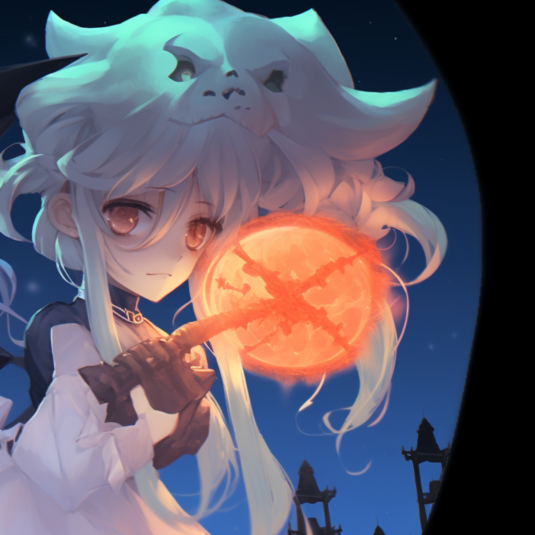 Two characters dressed as vampires, with dramatic poses under a blood red moon, dominated by deep reds and purples depicting a sense of imminent danger. genshin impact halloween theme cosplay pfp for discord.