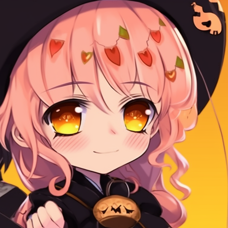 Mitsuri and Obanai, their faces partially obscured by shadow, intensely hued backdrop. selection of mitsuri and obanai halloween match pfps pfp for discord.