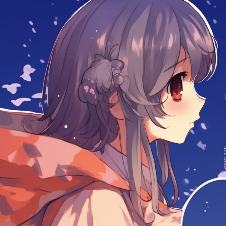 Two characters in matching vibrant outfits, contrasting shading and exaggerated expressions. adorable matching profile pictures pfp for discord.