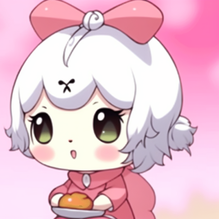 My Melody and Kuromi in pastel dresses, soft colors and intricate details. kawaii my melody and kuromi matching pfp for friends pfp for discord.