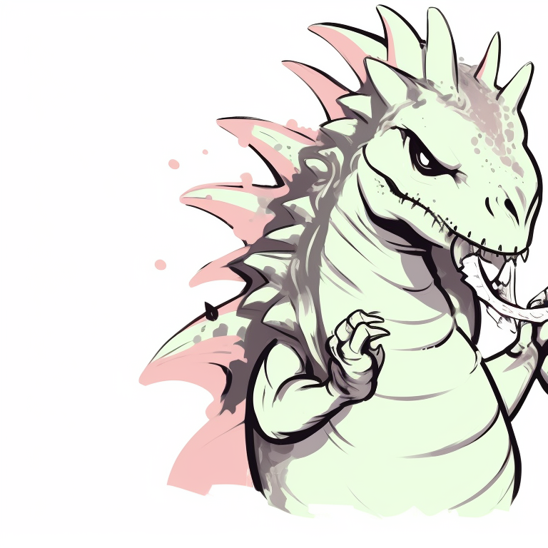 A pair of dinosaur characters in classic witch and warlock garb, saturated colors and whimsical style. artistic dino matching pfp halloween theme pfp for discord.