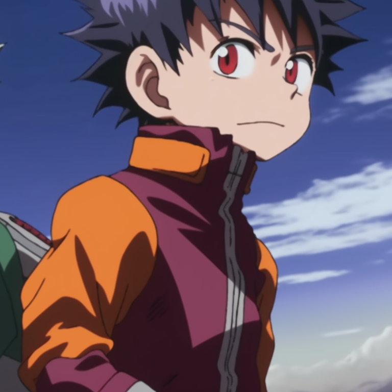 Close-up of two characters, high detail and contrasting expressions. gon and killua, hunter x hunter matching pfp pfp for discord.