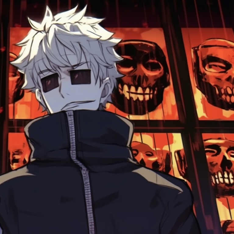 Two Tokyo Revengers characters donned in ghost-themed outfits, drawn with sketch-like edges and grayscale aesthetic. tokyo revengers matching pfp halloween theme shopping ideas pfp for discord.