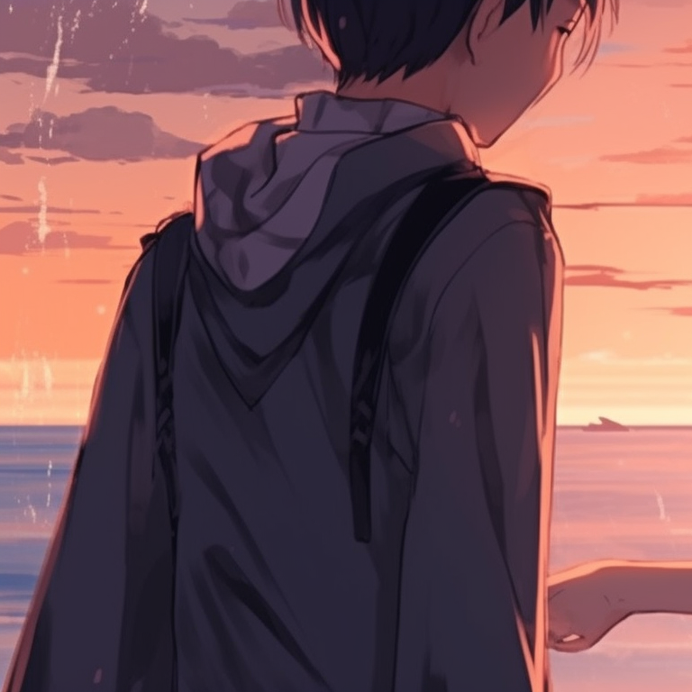 Two characters in action stances, intense colors, fantasy armor outfits. latest trends in matching anime pfp for best friends pfp for discord.