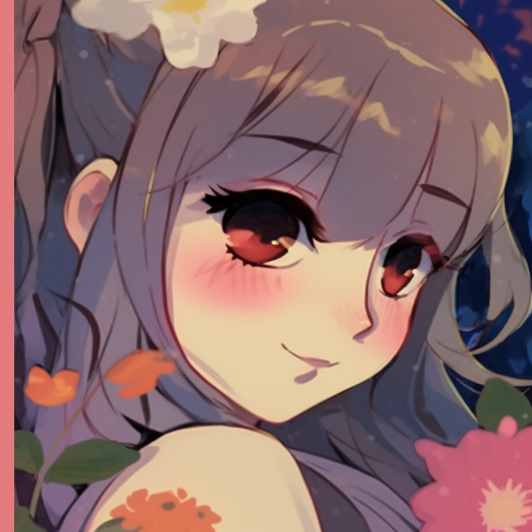 Two characters by the beach, cool palette with playful patterns. cute cartoon couple matching pfp ideas pfp for discord.