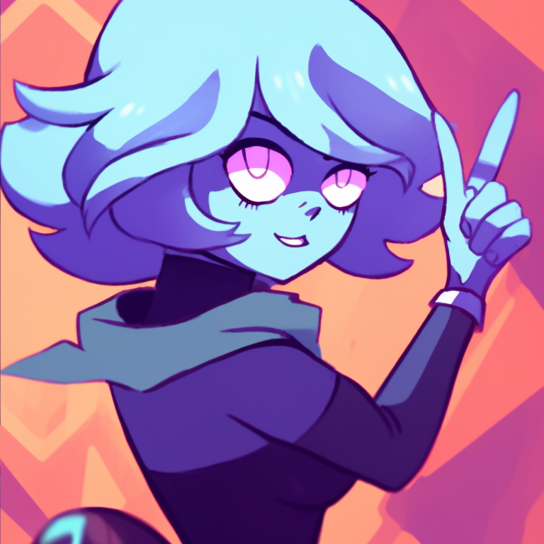 Two Steven Universe characters in contrasting Halloween attires, prominent line art and soft shadows. steven universe halloween themed pfp for duos pfp for discord.