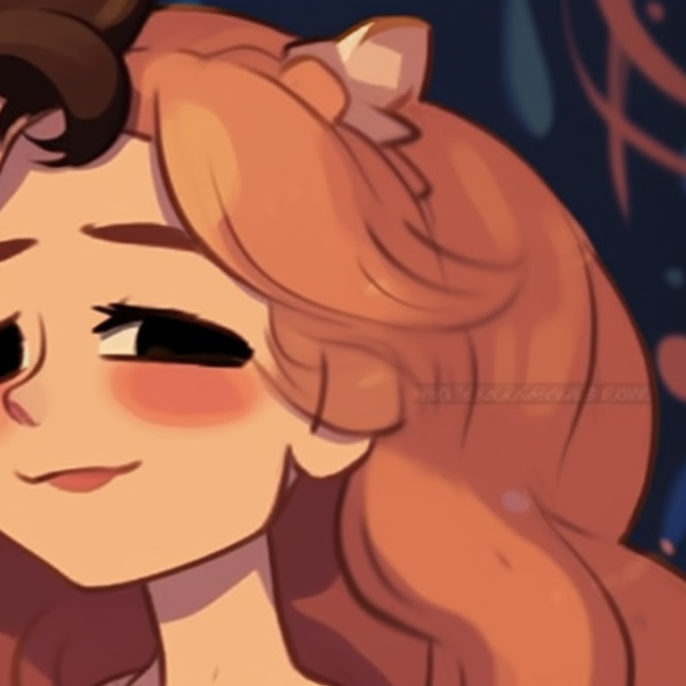 Two characters in vintage clothing, detailed expressions and a sepia-toned backdrop. vintage matching pfp for couples cartoon pfp for discord.