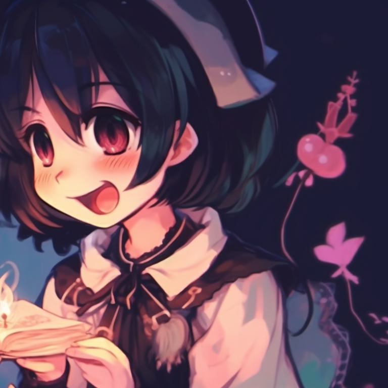 Two characters under a night sky, deep colors and star details, sharing a blanket. cute matching pfp for besties ideas pfp for discord.