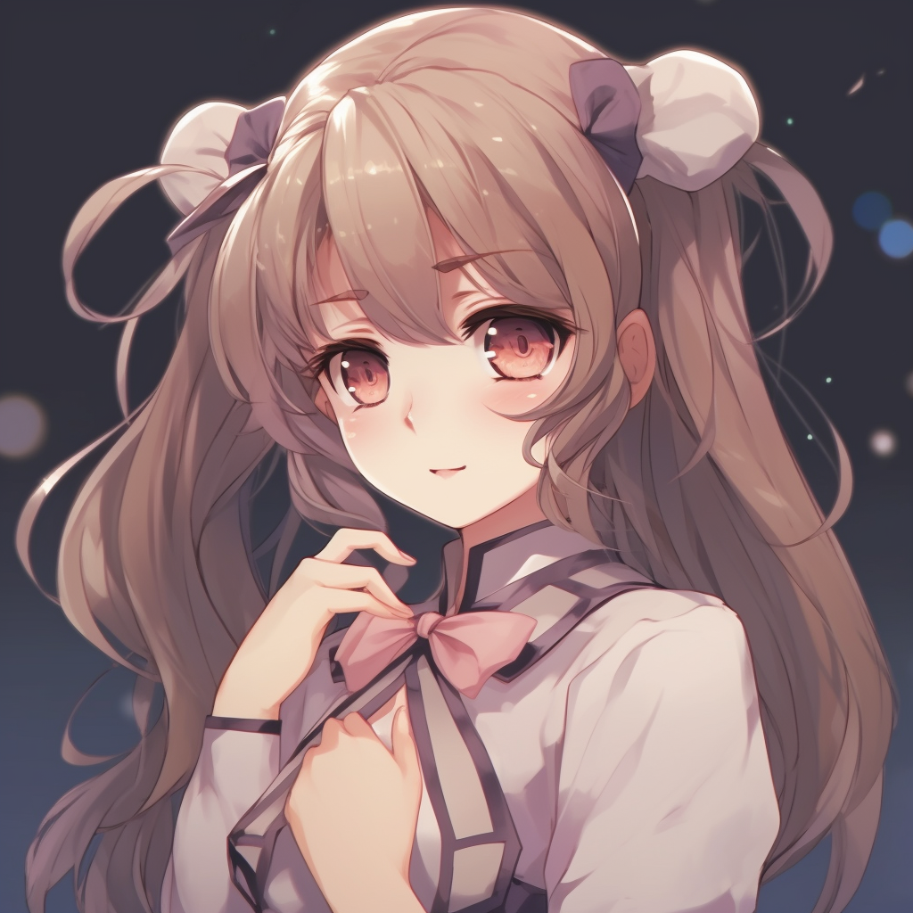 Sailor Moon's striking brilliant gaze, a pastel masterpiece with detailed shading. admirable female anime pfp pfp for discord.