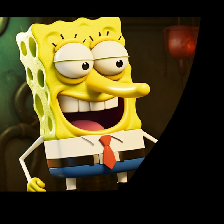 Spongebob and Patrick making Krabby Patties, emphasizing the characters’ joyful attitudes, with warm and saturated colors. cute spongebob matching profile picture pfp for discord.