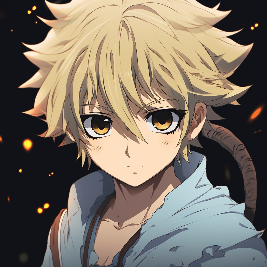 Meliodas in his Demon Form, dark tones and intense red eyes. top anime characters for pfp
