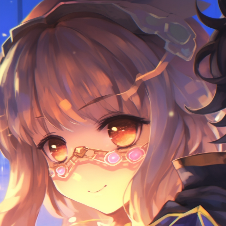 Two characters decked in classic school uniforms, in a backdrop of sakura blooming schoolyard. matching pfp generator pfp for discord.