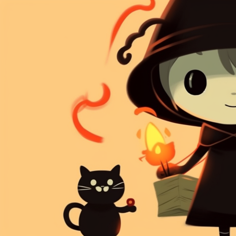 Two stickman friends, styled as phantoms, using muted greys and blues, with glimmering white eyes. stickman pfp in halloween settings pfp for discord.