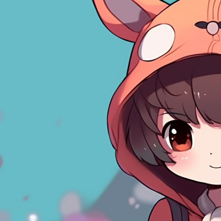 Two characters in adventurous outfits, vibrant colors, one leading while the other follows. cute matching pfp for bffs pfp for discord.