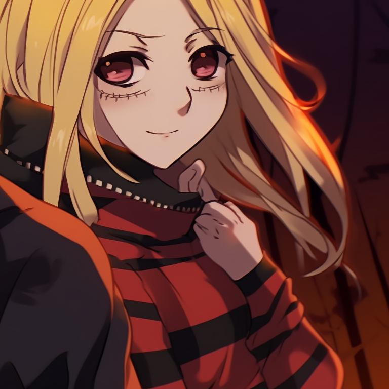 Two close friends from Tokyo Revengers, both garbed in Halloween outfits, standing side by side. tokyo revengers matching pfp halloween theme images pfp for discord.