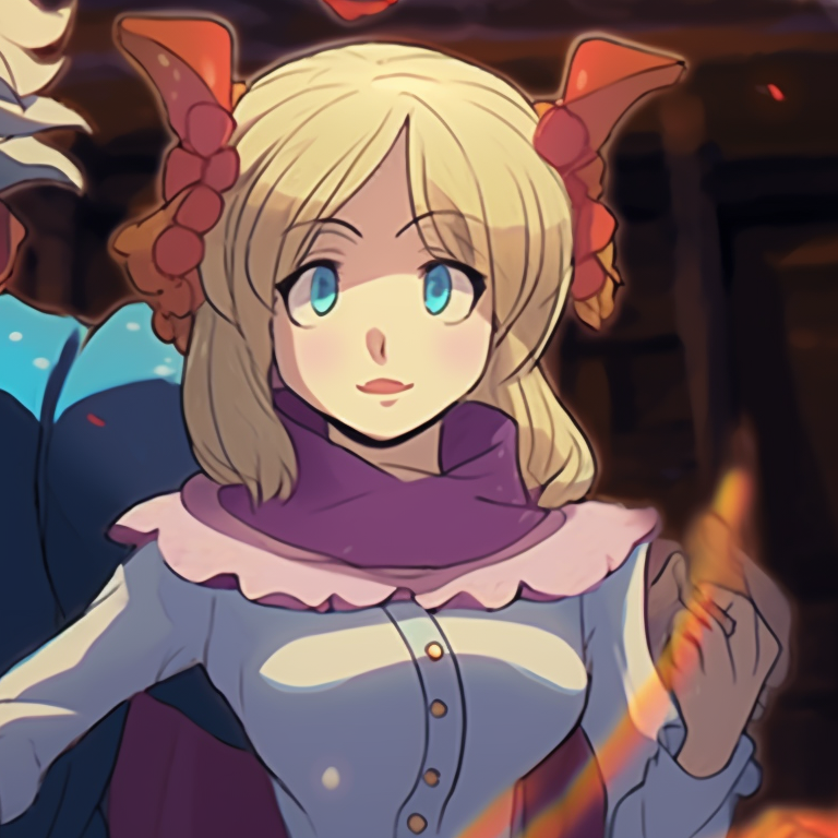 Howl and Sophie under a moonlit sky, warm colors with Halloween elements subtly incorporated, creating a romantic mood. unseen howl's moving castle halloween themed matching pfp pfp for discord.