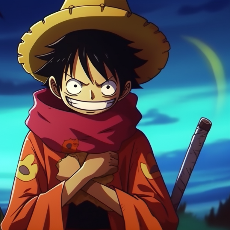 Luffy and Zoro in gothic Halloween outfits, detailed embroidery and darker palette. charming luffy and zoro halloween theme pfp pfp for discord.