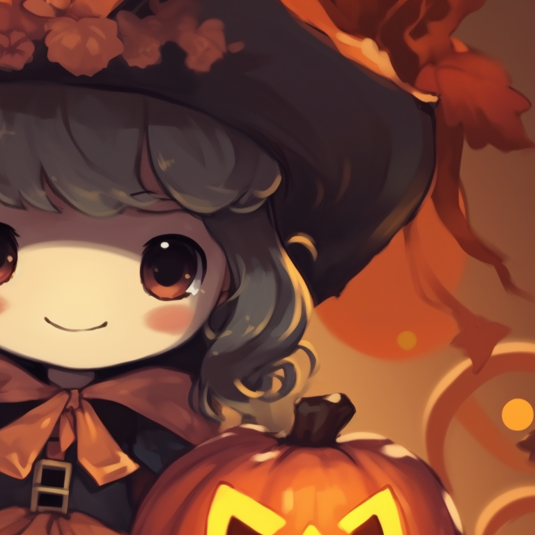 Characters almost kissing under mistletoe, soft pastel background and romantic atmosphere. innovative matching christmas pfp pumpkin illustrations pfp for discord.