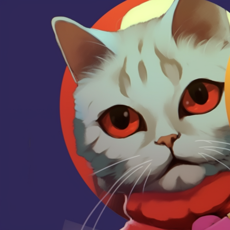 Two characters in matching clown attire, contrasting colors and exaggerated makeup. funny matching pfp concept pfp for discord.