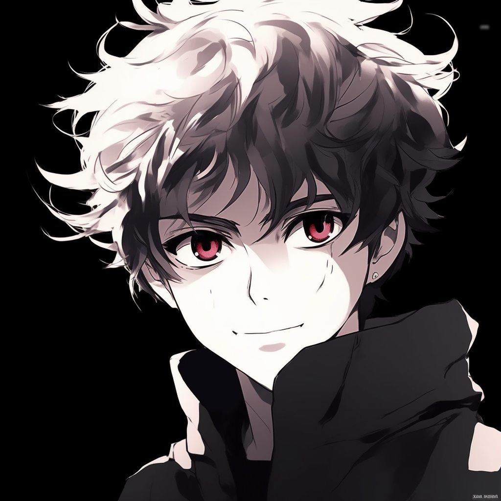 Soft-colored profile of Anime boy, pastel hues and subtle shading. anime boy pfp in high quality