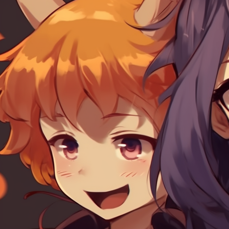 Characters in matching vampire attire, dark tones and a gothic mood. trendy matching halloween pfp for couples in real life pfp for discord.