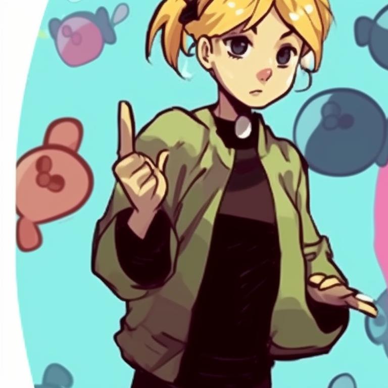 Two characters with intertwined tails, detailed patterns and eclectic color palette. exciting matching pfp cartoon pfp for discord.