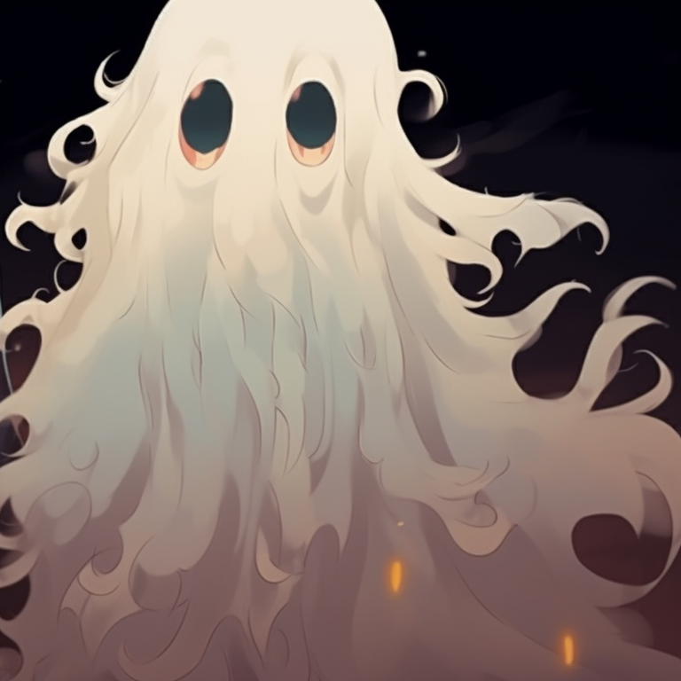 Two characters wearing witch hats, vivid contrasts and sharp lines, looking at each other. matching pfp not cringe halloween theme cartoon pfp for discord.