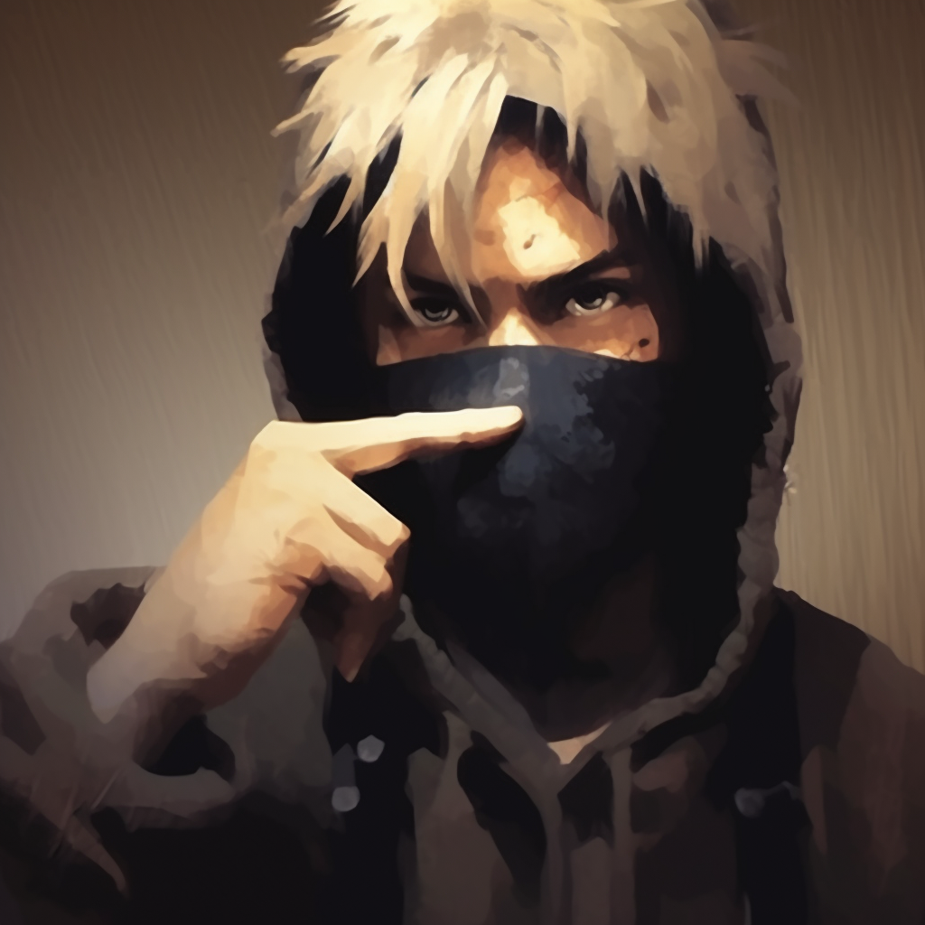 Depiction of a desolated Naruto, heavily destructed outlines and blotchy colors. grunge aesthetic pfp choices pfp for discord.