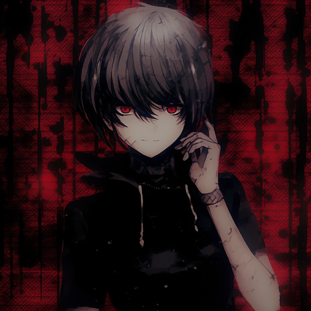 A rusty dimension to the Tokyo Ghoul series with a grunge style Kaneki, focusing on the complexity of character detail and grunge effects. ultimate grunge anime aesthetic wallpapers