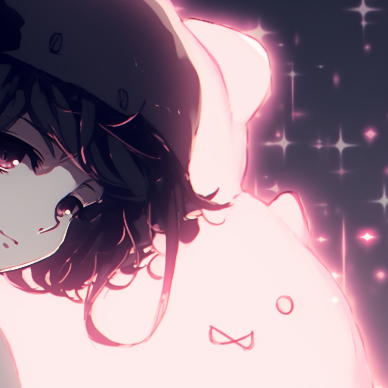 Two characters drown in a dynamic comic style, bold outlines, vibrant colors, and exaggerated expressions. instagram cute matching pfp with aesthetic theme pfp for discord.