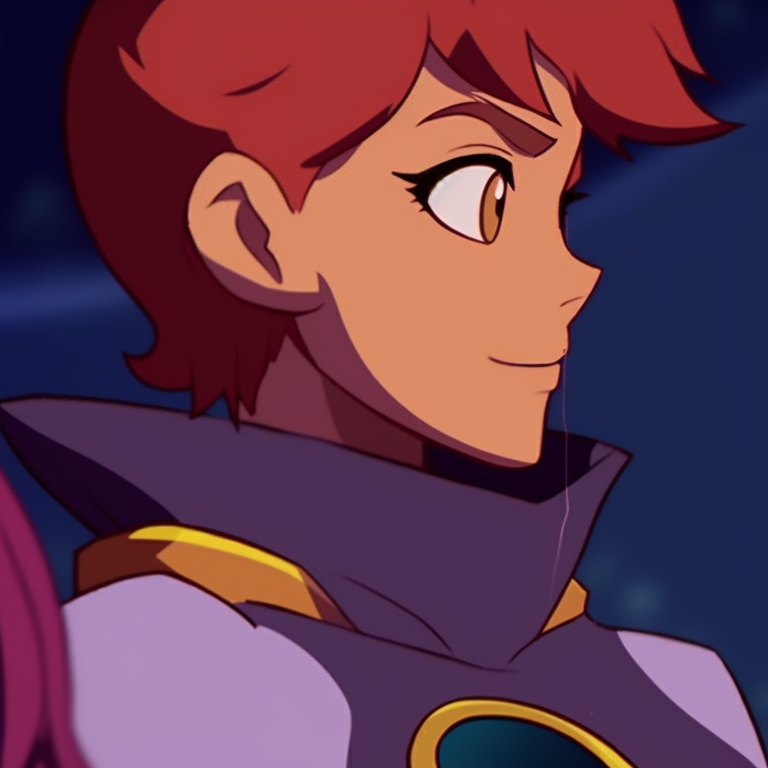 Robin and Starfire in casual outfits, detailed facial expressions and warm colors. cute robin and starfire matching pfp pfp for discord.