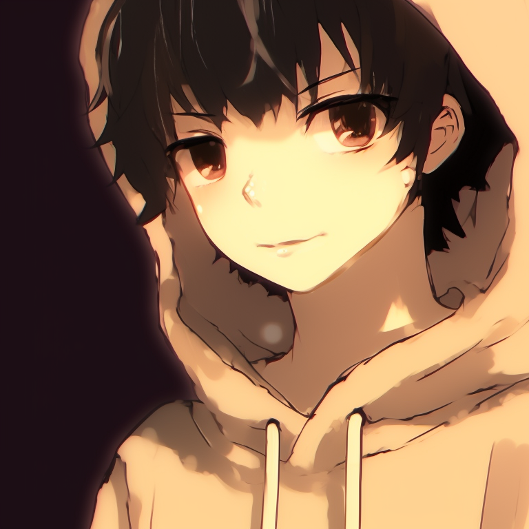 Close-up of two anime characters, vivid colors and detailed facial expressions, sharing an intimate moment. creative instagram cute matching pfp options pfp for discord.