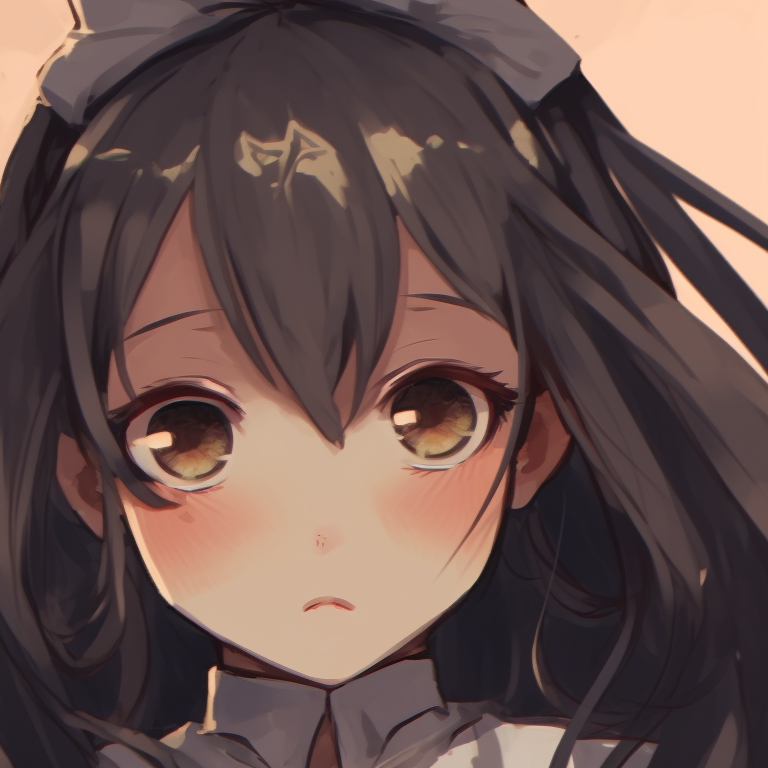 Two characters looking into the distance, intense expressions and samurai attire. character based matching pfp pfp for discord.